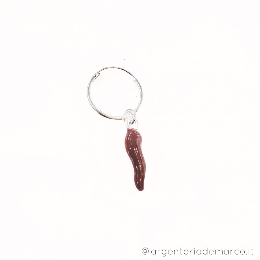 Orecchini A Cerchio Engelsrufer In Argento Sterling Con Zirconi - 16,5 Mm - Chiusura A Clip - Anallergici