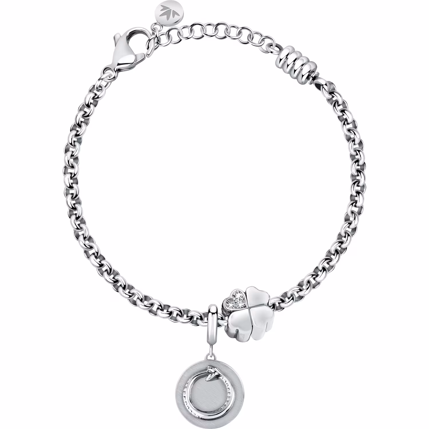 Bracciale Serpente Quadrifoglio Morellato Drops SCZ1443
