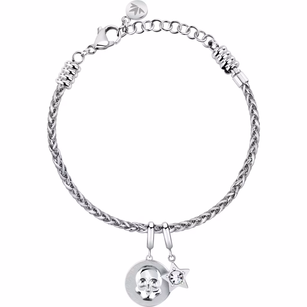 Bracciale Teschio Stella Morellato Drops SCZ1444