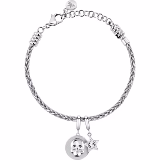 Bracciale Teschio Stella Morellato Drops SCZ1444