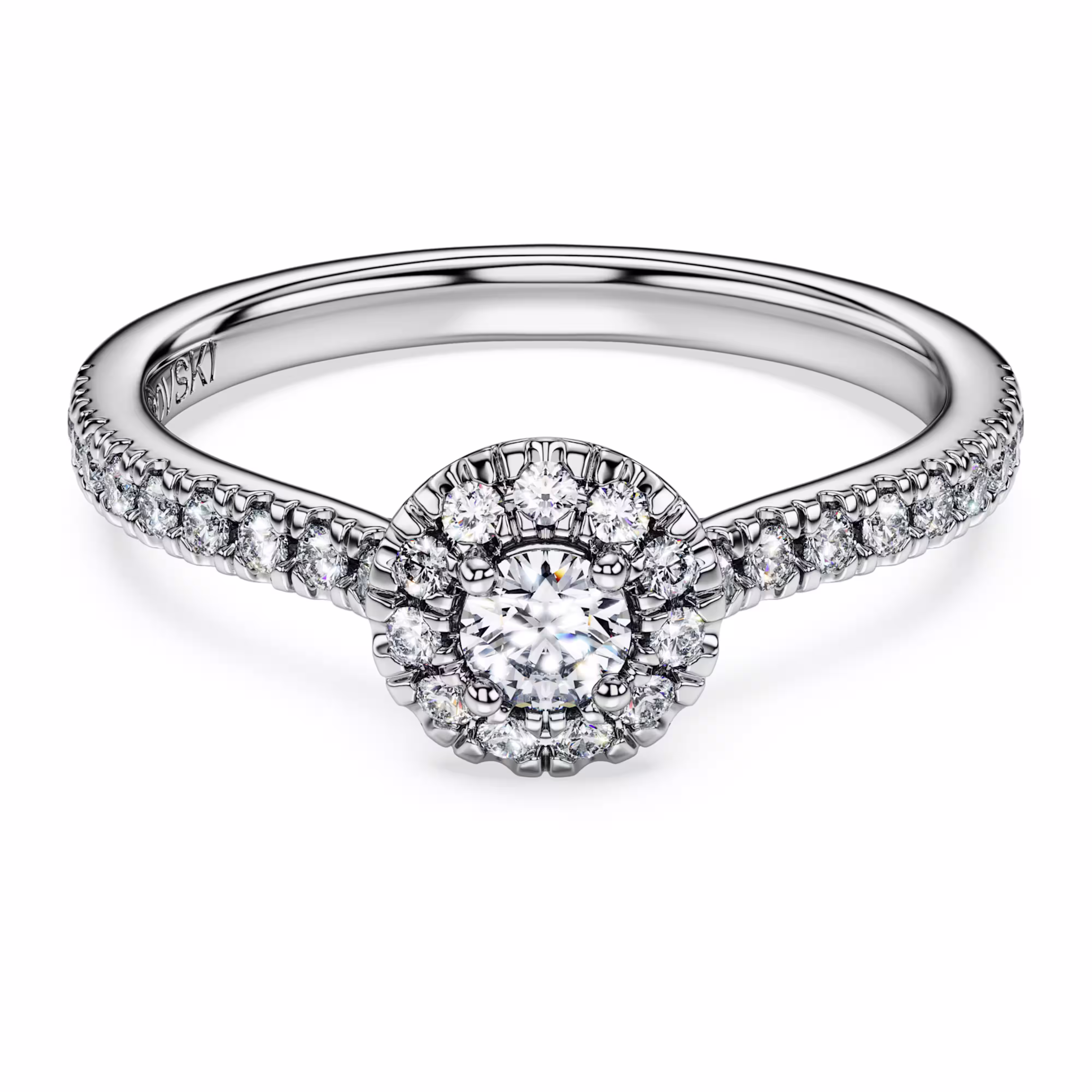 Anello Solitario Diamanti Swarovski 5797127