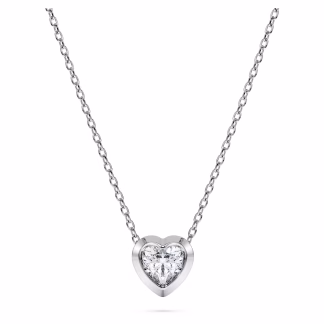 Collana Cuore Diamante Swarovski 5738609