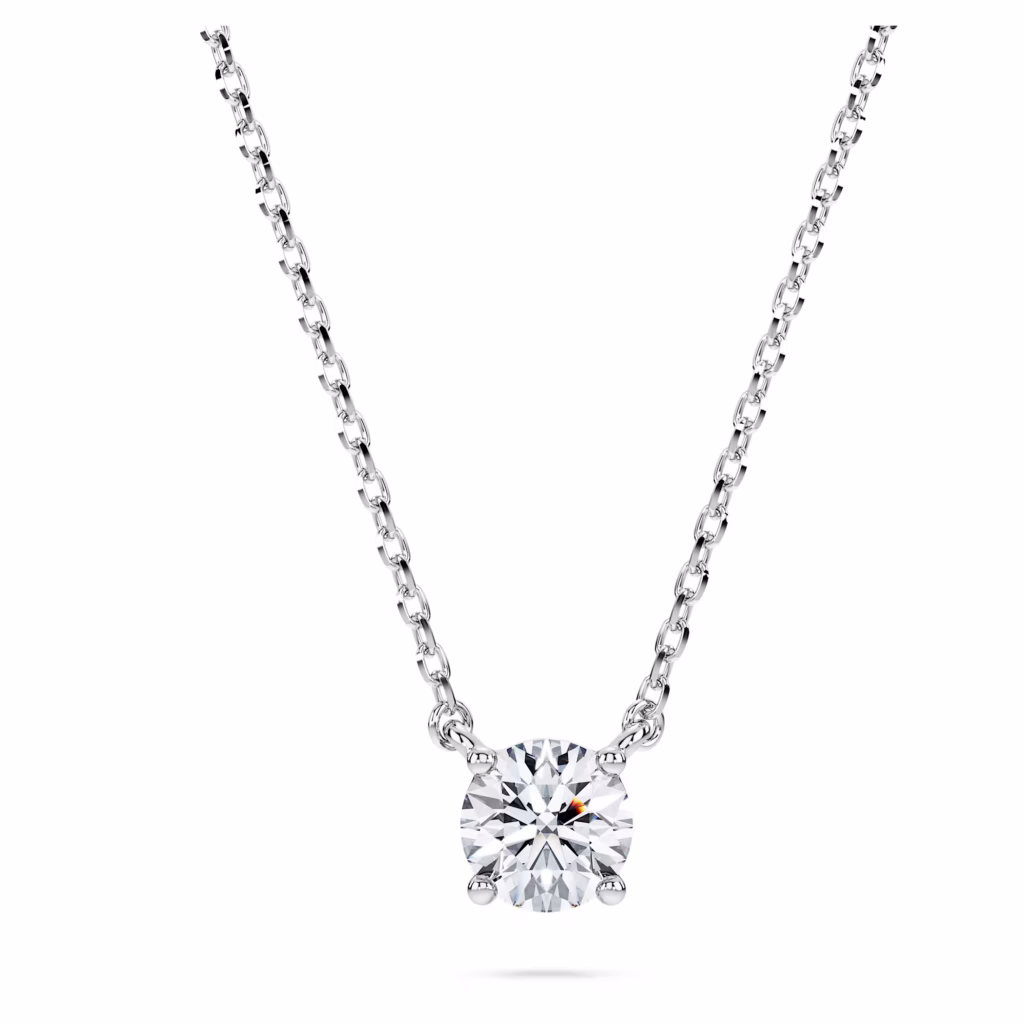Collana Solitario Diamante Swarovski 5728554