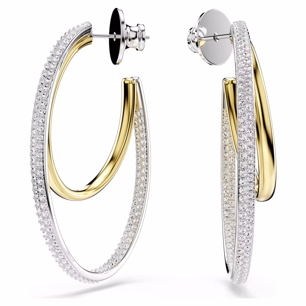 Orecchini a Cerchio Swarovski Hyperbola 5702400